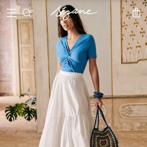 Sezane Maia in Blueberry